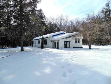 Exterior Front. View of cleared home...