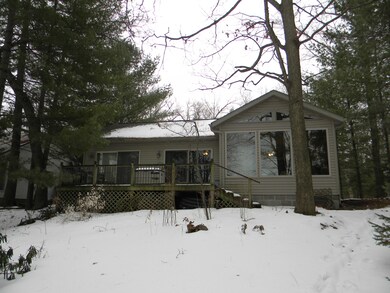 West side of house