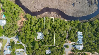Aerial of lot