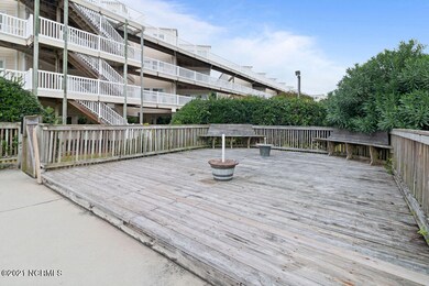 Community deck area