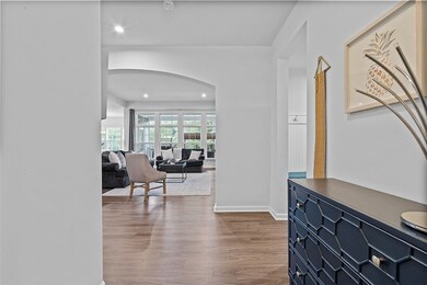 Welcoming entry area