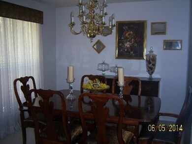 Formal Dining located to the left of the foyer