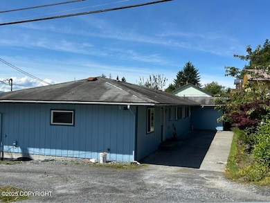 Back of house & parking area