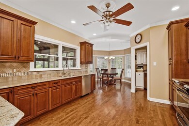 View of breakfast room