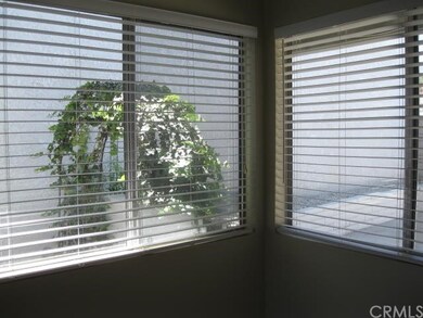 Blinds in living room bedrooms