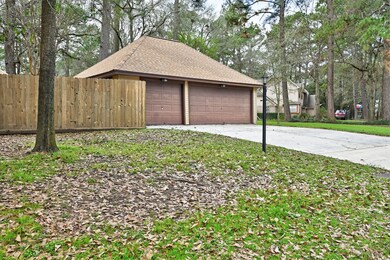 Extra large 3 bay garage