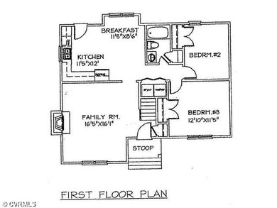 1st Floor Plan