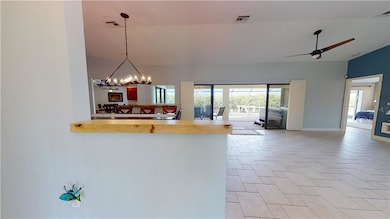 From the front entry to the pool and waterfront