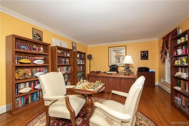 Living Room being used as an Office