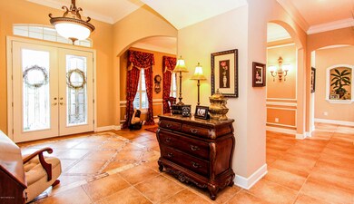 Entry with Custom Tile