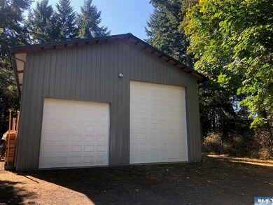 10' garage door on left, 14' on right