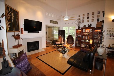 Great Room with 16' Ceilings