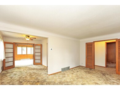 The Living Room is open to the Dining Room.