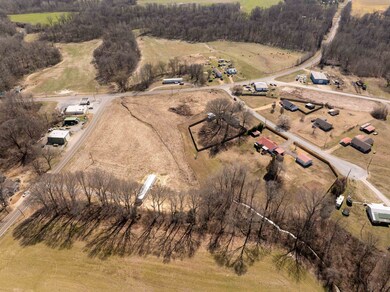Bird's eye view featuring a rural view