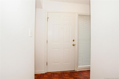 Freshly Painted Front Entrance.