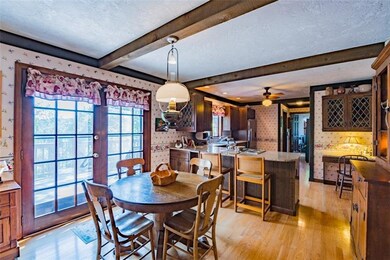 Beautiful Hardwood Floors in the Eat in Kitchen. F