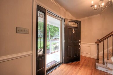 New Front Door for added natural light