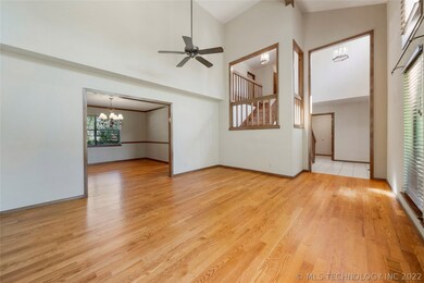 Alternate view of Living Room reveals Formal Dinin