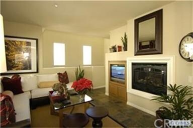 Living room, as shown in the model