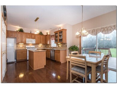 Gourmet kitchen with granite counter tops...great 