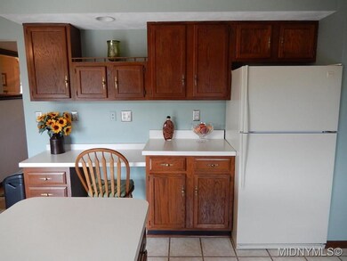 Message Center in Kitchen
