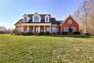 This farm already has everything in place.  Beautiful home, barn and outbuildings, pastures, ponds, fencing, fruit trees and bushes.  Bring you personal belongings and livestock and your set?