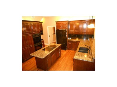 Extra Large Kitchen with all granite tops and blac
