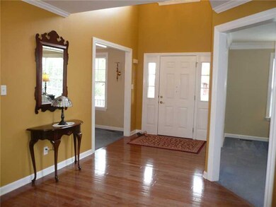 Entry/Foyer. Open foyer with hardwood floor.  No s