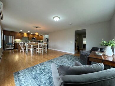 Kitchen and dining & sitting are