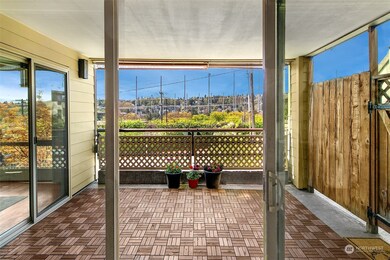 There are 2 sets of French doors to access the patio.