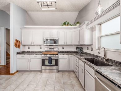 White Cabinetry w/ Hardware