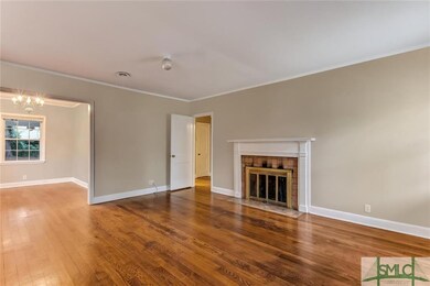 Living room flows nicely to the dining room where 