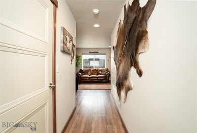 Door to the garage