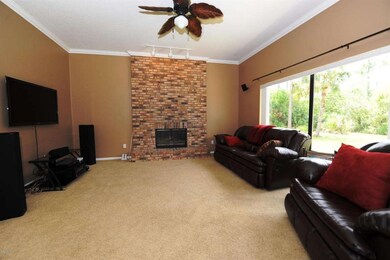 Living Room with Fireplace