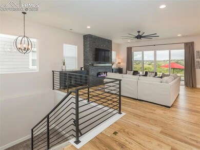 Expansive open concept with LVP 9