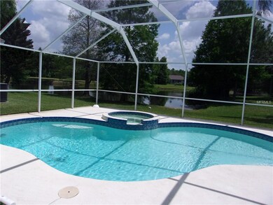 Screened pool & spa