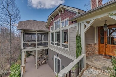 Double deck, for a nice entertaining area outside... catch a view as you walk to the front door!