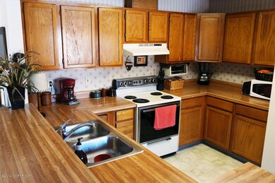 Kitchen With Electric Range