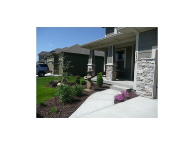 Approach to front entry.