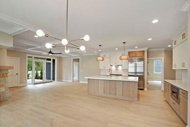 Kitchen and Living Room