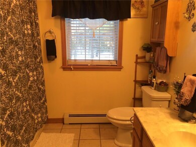 First floor full bath with large...