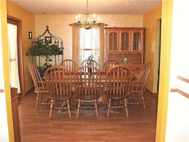 Dining Room. Dining Room is opened to the LR, Kit,