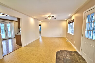 Front entry and living room