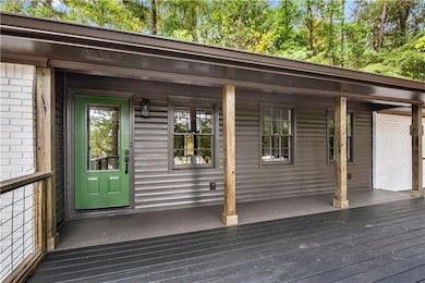 Front porch deck