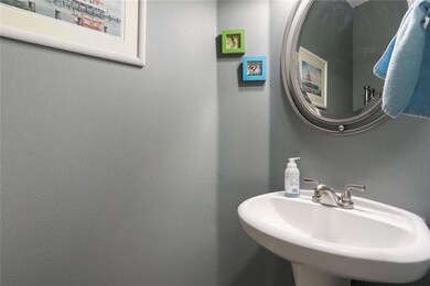 Downstairs half bath