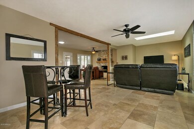 Dining and Living room area
