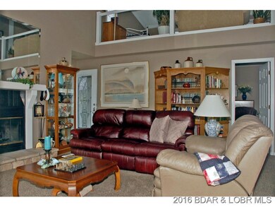 Living room toward loft