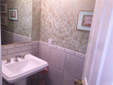 Powder Room Features Pedestal Sink