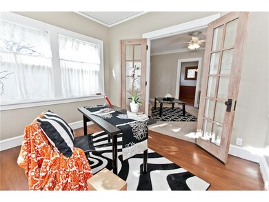 Sunroom- shown as an office