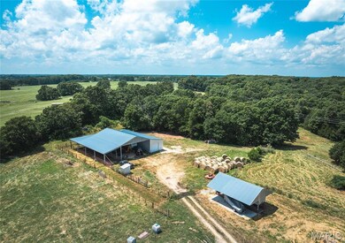 View of Barn & Hay Feeder